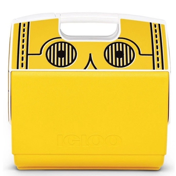 Star Wars C3PO 16 Qt Insulated Cooler IGLOO Playmate Elite Swivel Top NWT - Picture 1 of 10